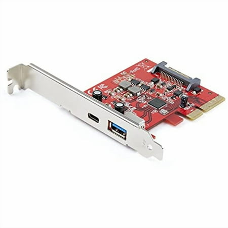 StarTech.com 2-Port 10Gbps USB-A & USB-C PCIe Card - USB 3.1 Gen 2 PCI Express Type C/A Host Controller Card Adapter - USB 3.2 Gen 2x1 PCIe Expansion Add-On Card - Windows, macOS, Linux (PEXUSB311AC3) price history and forecast - StarTech.com PEXUSB311AC3