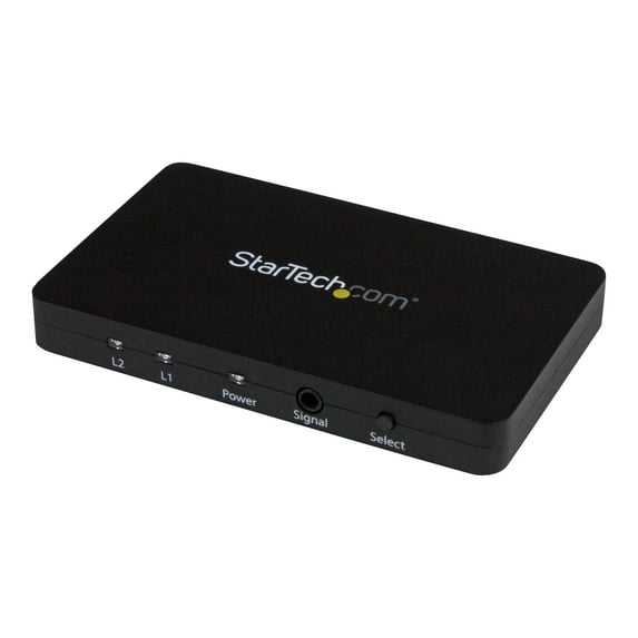 StarTech.com 2-Port HDMI Automatic Video Switch w/ Aluminum Housing and MHL Support, 4K 30Hz