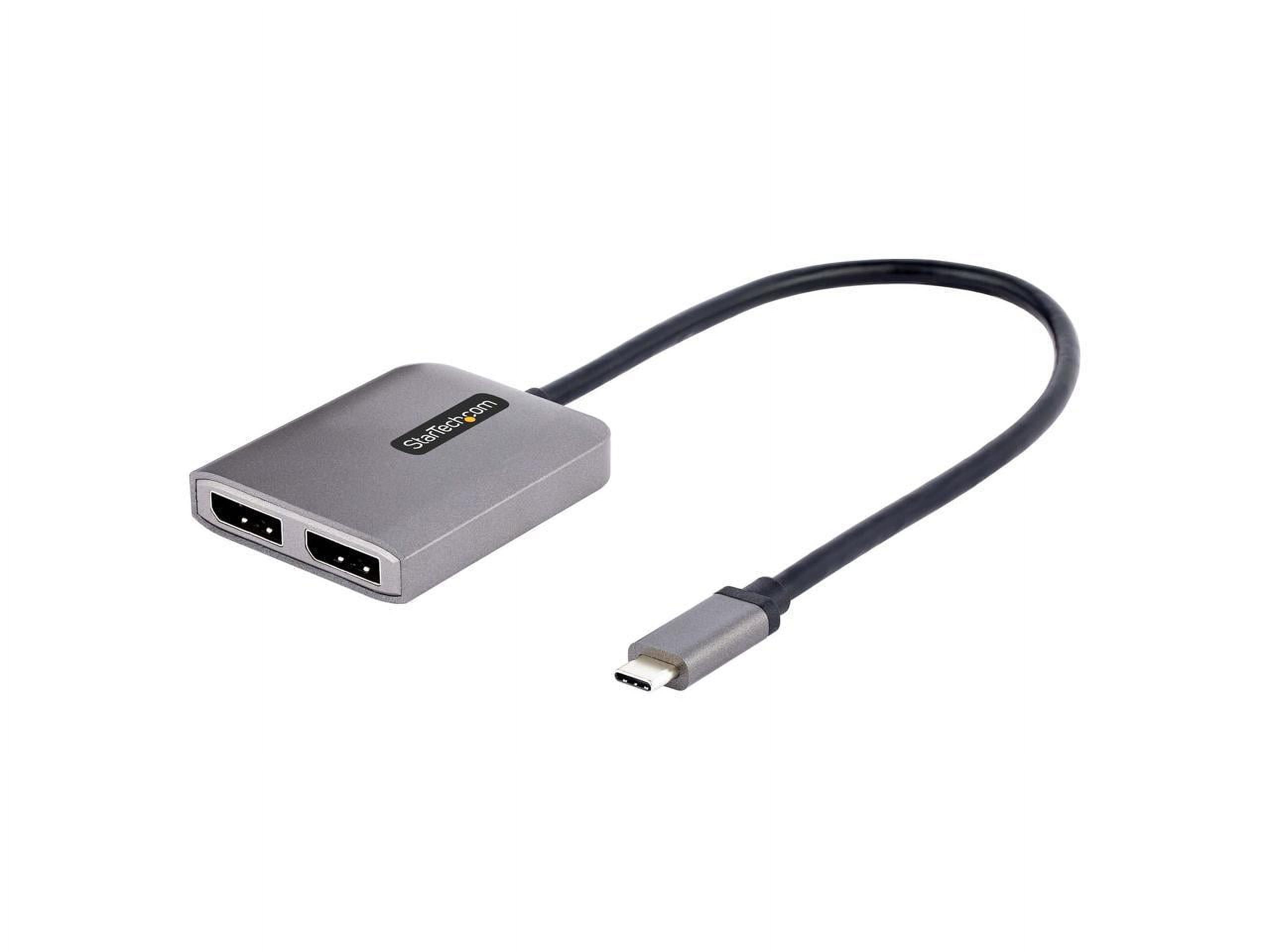 StarTech.com 2-Port USB-C MST Hub, Dual-DisplayPort up to 4K StarTech.com 2-Port USB-C MST Hub, Dual-DisplayPort up to 4K