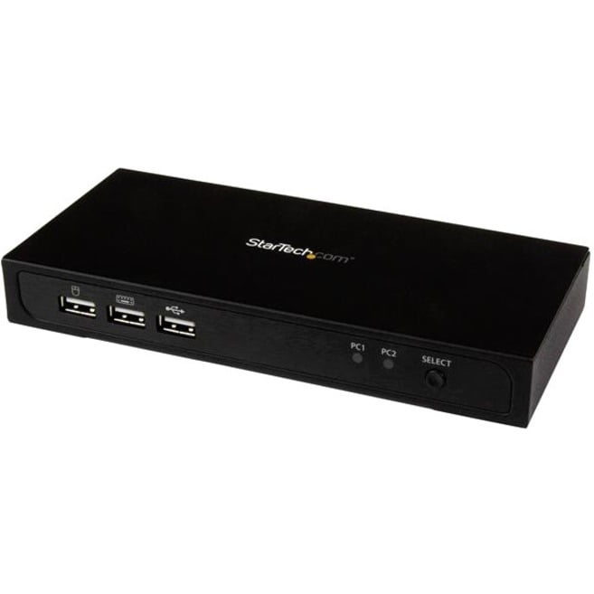 2port Mini DisplayPort KVM switch USB 2.0 4K at 60Hz KVM / audio / USB