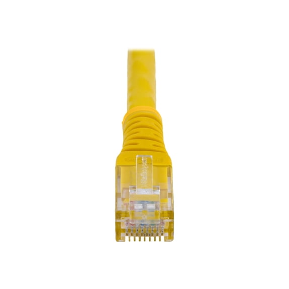 StarTech 20ft CAT6 Ethernet Cable - Yellow CAT 6 Gigabit Ethernet Wire -250Mhz 100W PoE RJ45 UTP Molded Network Patch Cord with Strain Relief (C6PATCH20YL)