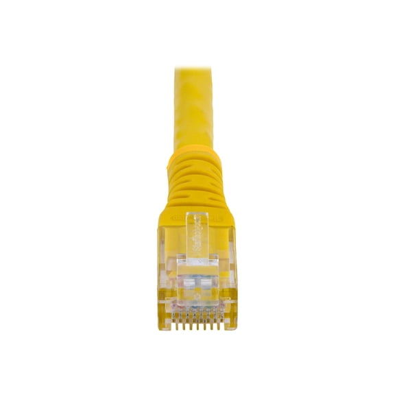 StarTech 20ft CAT6 Ethernet Cable - Yellow CAT 6 Gigabit Ethernet Wire -250Mhz 100W PoE RJ45 UTP Molded Network Patch Cord with Strain Relief (C6PATCH20YL)