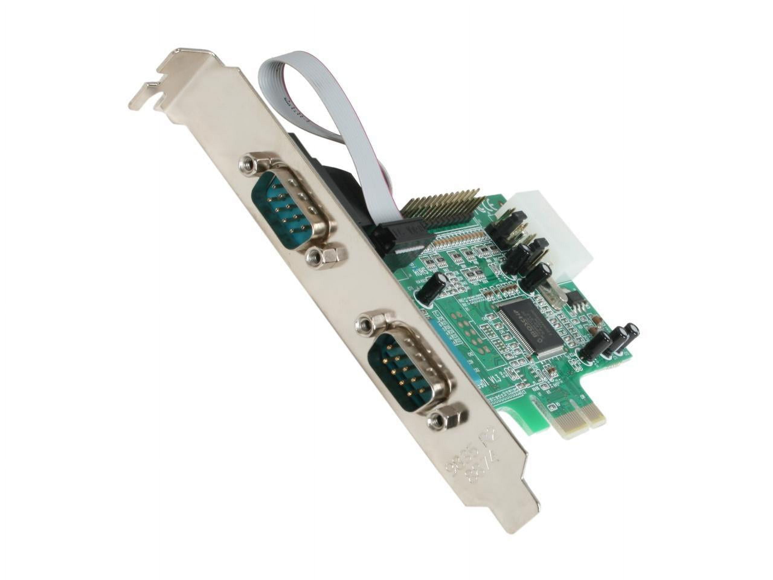 2S1P Native PCI Express Parallel Serial Combo Card with