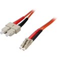 thumbnail image 1 of StarTech.com 2m Fiber Optic Cable  - LSZH - LC/SC - OM1 - LC to SC Fiber Patch Cable  - 2m LC/SC Fiber Optic Cable - 2 m LC to SC Fiber Patch Cable - 2 meter LC to SC Fiber Cable  - LSZH - LC/SC - OM1, 1 of 3