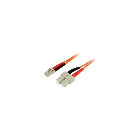 StarTech.com 2m Multimode 50/125 Duplex Fiber Patch Cable LC - SC