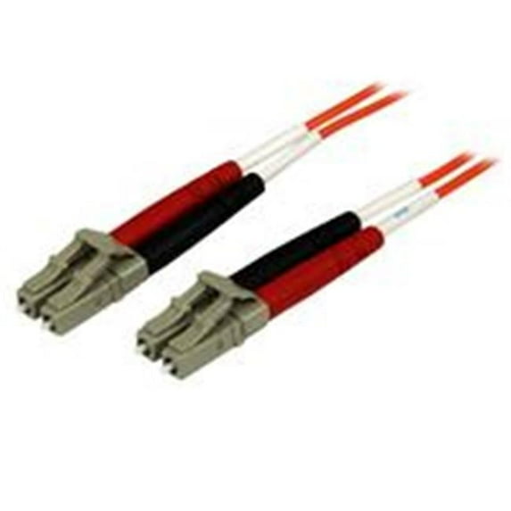 StarTech.com 2m OFNP Plenum Multimode 50-125 Duplex Fiber Patch Cable LC-LC - Orange - 6.6 ft.