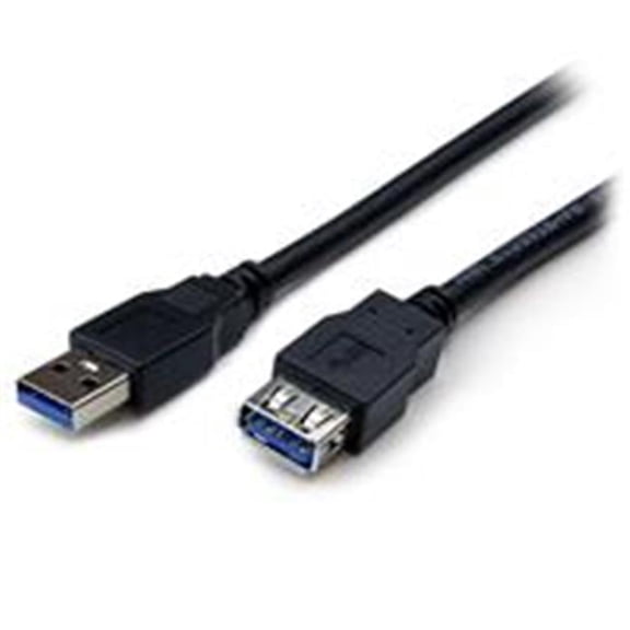 StarTech.com 2m SuperSpeed USB 3.0 Extension Cable A to A Male to Female - Black - 6.6 ft. (2 m)