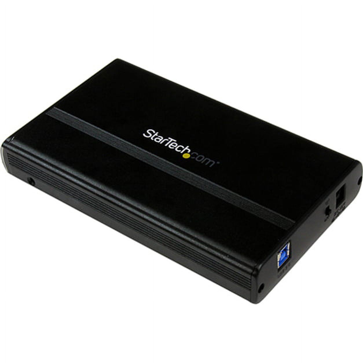 StarTech.com 3.5in USB 3.0 External IDE / SATA III Universal Hard Drive Enclosure, Portable External HDD - image 1 of 3