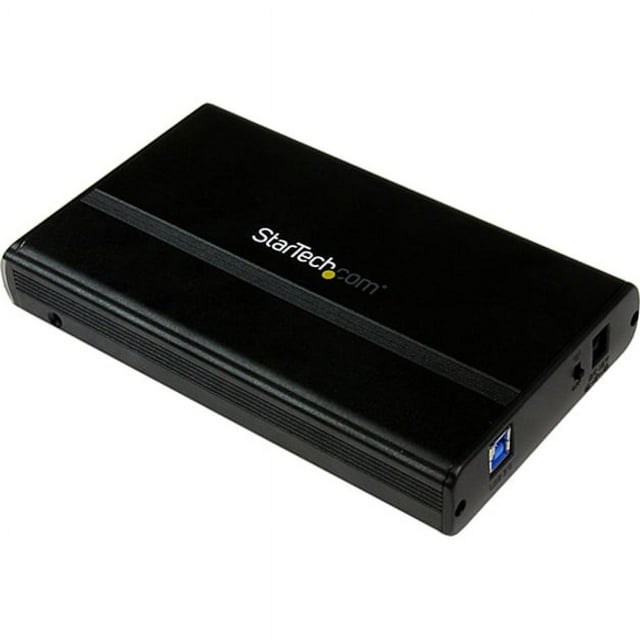 StarTech.com 3.5in USB 3.0 External IDE / SATA III Universal Hard Drive Enclosure, Portable External HDD