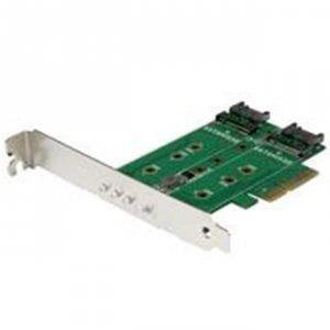 StarTech.com  3 Port M.2 SSD NGFF Adapter Card