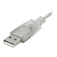 thumbnail image 1 of StarTech.com 3 ft Clear A to B USB 2.0 Cable - M/M, 1 of 4