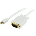 thumbnail image 1 of StarTech.com 3 ft Mini DisplayPort to VGAAdapter Converter Cable - mDP to VGA 1920x1200 - White, 1 of 3