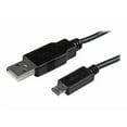 thumbnail image 1 of StarTech 3' Mobile Charge Sync USB to Slim Micro USB Cable for Smartphones and Tablets, A to Micro B, 480 Mbps Transfer Rate, 1 of 2