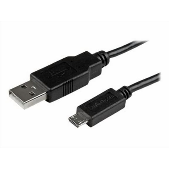 StarTech 3' Mobile Charge Sync USB to Slim Micro USB Cable for Smartphones and Tablets, A to Micro B, 480 Mbps Transfer Rate