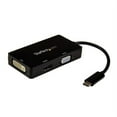StarTech.com 3-in-1 USB-C Multiport Video Adapter, Black - Walmart.com