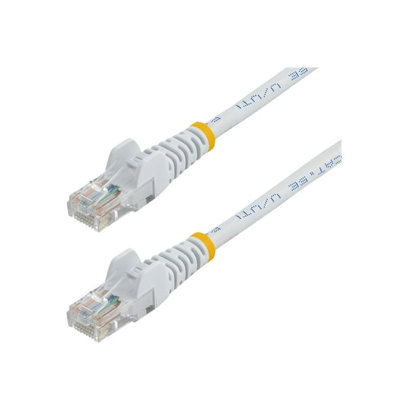 StarTech 3 m White Cat5e Snagless RJ45 UTP Patch Cable, 3m Patch Cord