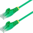 thumbnail image 1 of StarTech 30ft Green Slim CAT6 Ethernet Cable, Snagless RJ45, LSZH, 28AWG Pure Bare Copper, Slim Network Patch Cable/Cord, 1 of 5