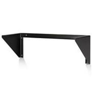 3U 19 in. Steel Vertical & Wall Mountable Server Rack - Black