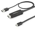 thumbnail image 1 of StarTech.com HD2MDPMM1M 3.3 ft. (1 m) HDMI to Mini DisplayPort Cable, 4K 30Hz - Black, 1 of 4