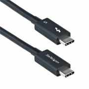3ft 1m Thunderbolt 5 Cable, 80Gbps/120Gbps, 240W PD, 8K 60Hz, Certified Thunderbolt Cable, Compatible w/TB4/USB-C