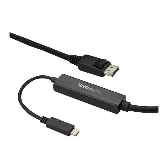 StarTech 3 m [10 ft.] USB-C to DisplayPort Cable - 4K 60Hz - Black (cdp2dpmm3mb)