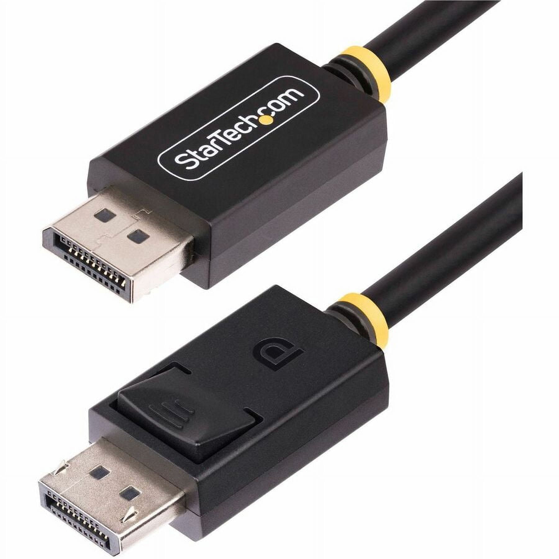 StarTech.com 3m (10ft) DisplayPort 2.1 Cable, VESA Certified DP40 ...