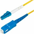 thumbnail image 1 of StarTech 3m 9.8ft LC to SC UPC OS2 Single Mode Simplex Fiber Optic Cable 9/125 40G/100G Low Insertion Loss LSZH Jumper Cord, 1 of 7
