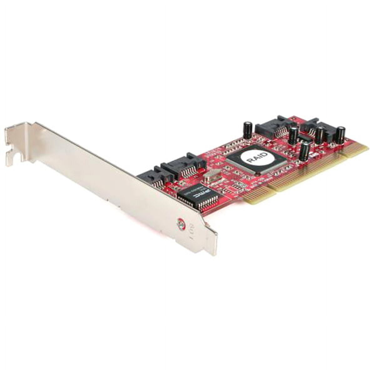 StarTech.com 4 Port PCI SATA RAID Controller Adapter Card - Walmart.com