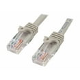 thumbnail image 1 of StarTech.com Cat5e Patch Cable with Snagless RJ45 Connectors - 10 ft - M/M - Gray (45PATCH10GR) - Patch cable - RJ-45 (M) to RJ-45 (M) - 3 m - UTP - CAT 5e - gray - for P/N: DKT30CSDHPD, DKT30CSDHPD3, PM1115U2, US1GC30A, 1 of 5