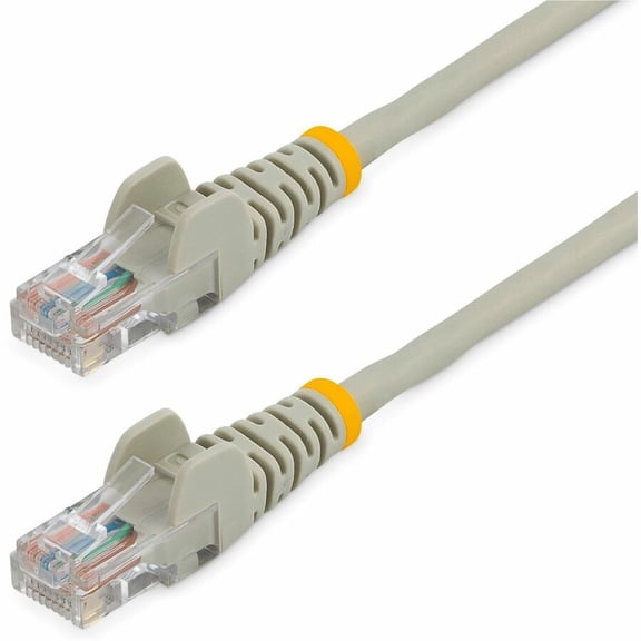 StarTech 10 ft Gray Snagless Cat5e UTP Patch Cable
