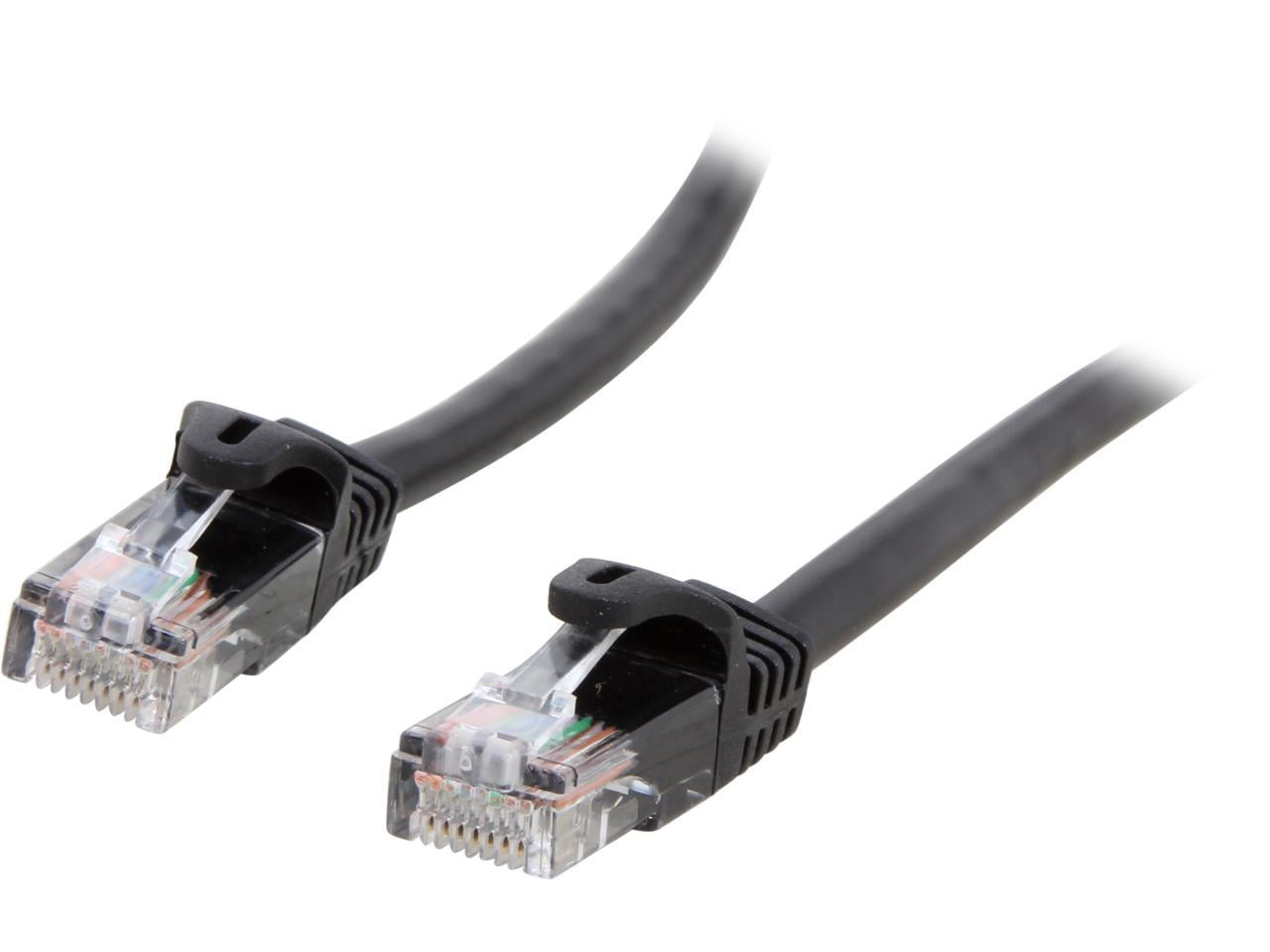 45PATCH6BK 6 ft. Cat 5E Black Cat.5e UTP Patch Cable