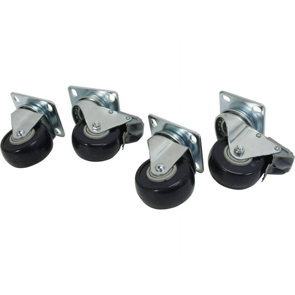 StarTech.com 4POSTCASTER Caster Kit for Open Frame Rack