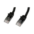 thumbnail image 1 of StarTech 5ft CAT6 Ethernet Cable - Black CAT 6 Gigabit Ethernet Wire -250Mhz 100W PoE RJ45 UTP Network Patch Cord Snagless with Strain Relief (N6PATCH5BK), 1 of 2