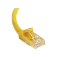 thumbnail image 1 of StarTech 50ft CAT6 Ethernet Cable - Yellow CAT 6 Gigabit Ethernet Wire -250Mhz 100W PoE++ RJ45 UTP Category 6 Network Patch Cord Snagless (N6PATCH50YL), 1 of 3