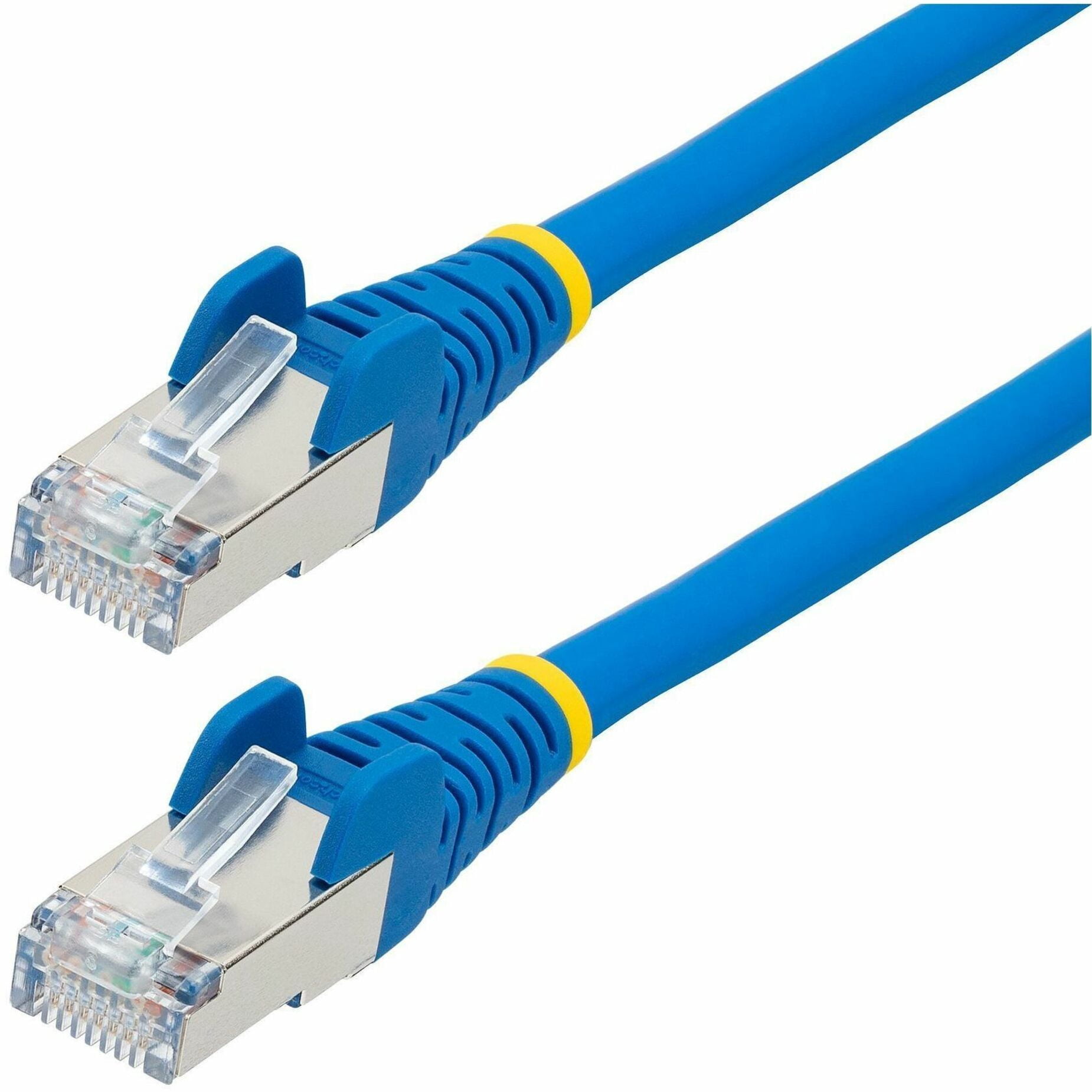 StarTech 50ft Blue CAT6a Ethernet Cable, Snagless RJ45, 10GbE, 100W PoE++