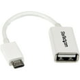 thumbnail image 1 of StarTech 5in White Micro USB to USB OTG Host Adapter M/F, 1 of 3