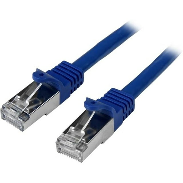 StarTech.com 5m Cat6 Patch Cable, Shielded (SFTP) Snagless Gigabit Network Patch Cable, Blue
