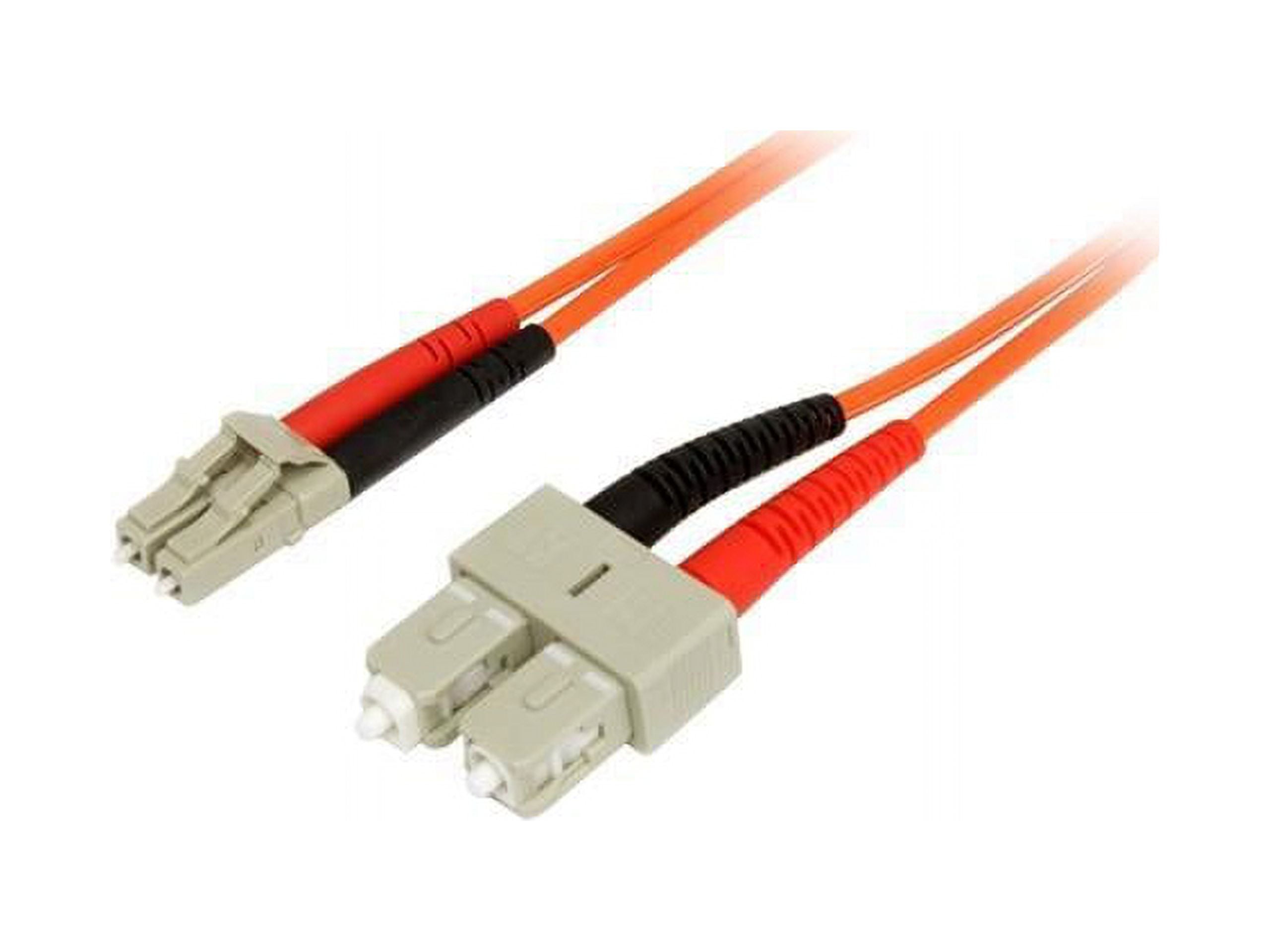 StarTech.com 5m Multimode 50/125 Duplex Fiber Patch Cable LC - SC
