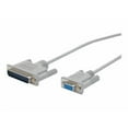 thumbnail image 1 of StarTech.com 6 ft DB25 to DB9 Serial Modem Cable - M/F - DB-9 Female - DB-25 Male - 6ft, 1 of 3