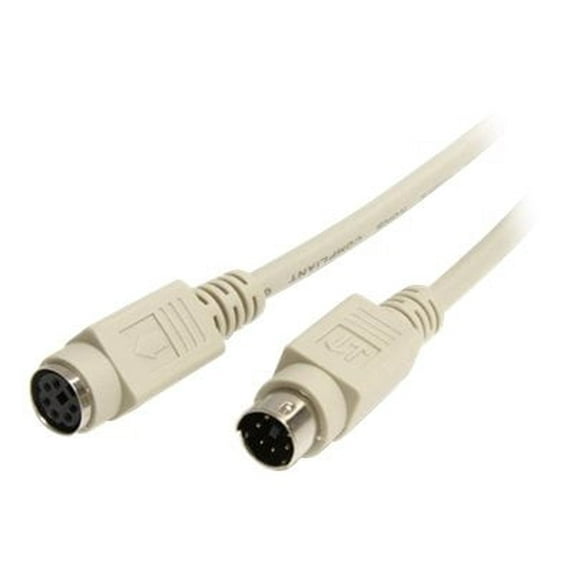 StarTech.com 6 ft. PS/2 Keyboard/Mouse Extension Cable KXT102