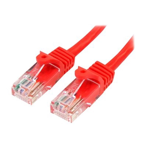 StarTech.com 6 ft Red Cat5e Snagless UTP Patch Cable