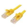 thumbnail image 1 of StarTech.com  6 ft. Yellow Cat5e Snagless UTP Patch Cable, 1 of 1