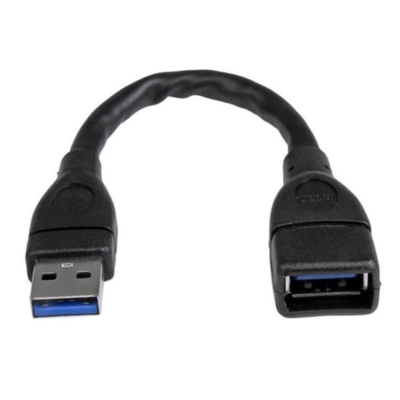 Startech Extend The Reach Of Your Usb 3.0 Port By 6 in. - 6 in. Usb 3.0 A Male To A Female