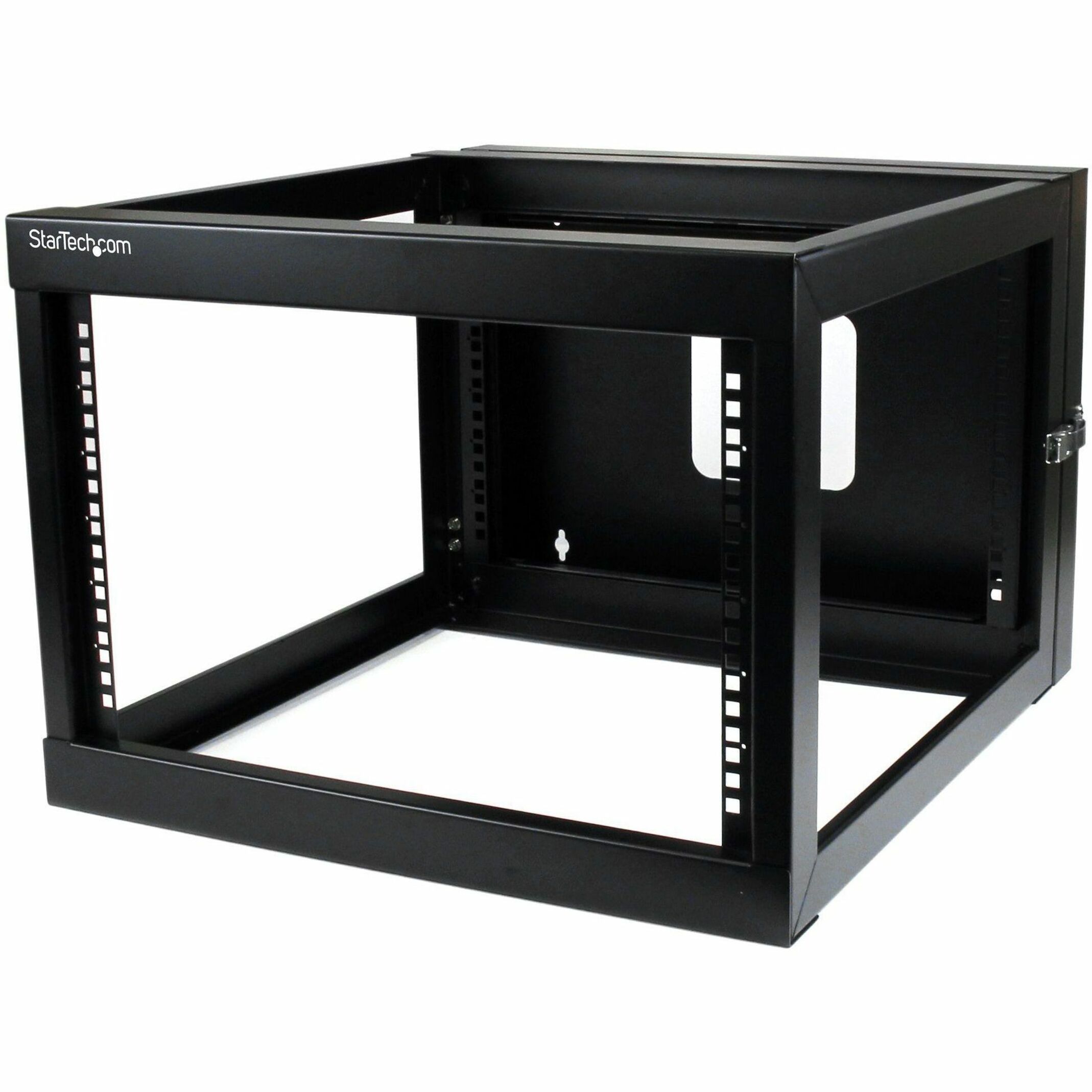 Server Rack Mount Hanging StarTech.com 6U 22in Depth Hinged Open Frame Wall Mount Server Rack ...
