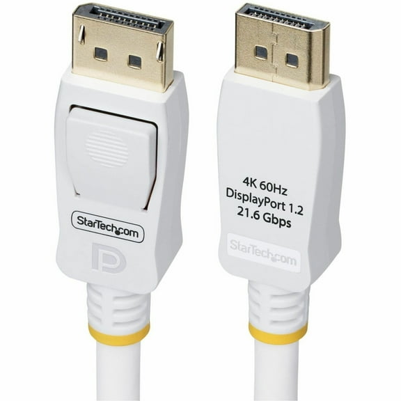 StarTech.com 6ft DisplayPort Cable, White
