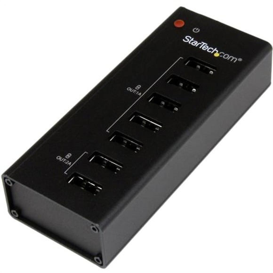StarTech.com 7 Port Dedicated USB Charging Station (5 x 1A, 2 x 2A), Standalone Multi-Port USB Charger - image 1 of 7