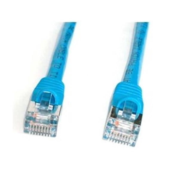 StarTech.com S45PATCH7BL 7 ft. Blue Shielded Snagless Cat5e STP Patch Cable