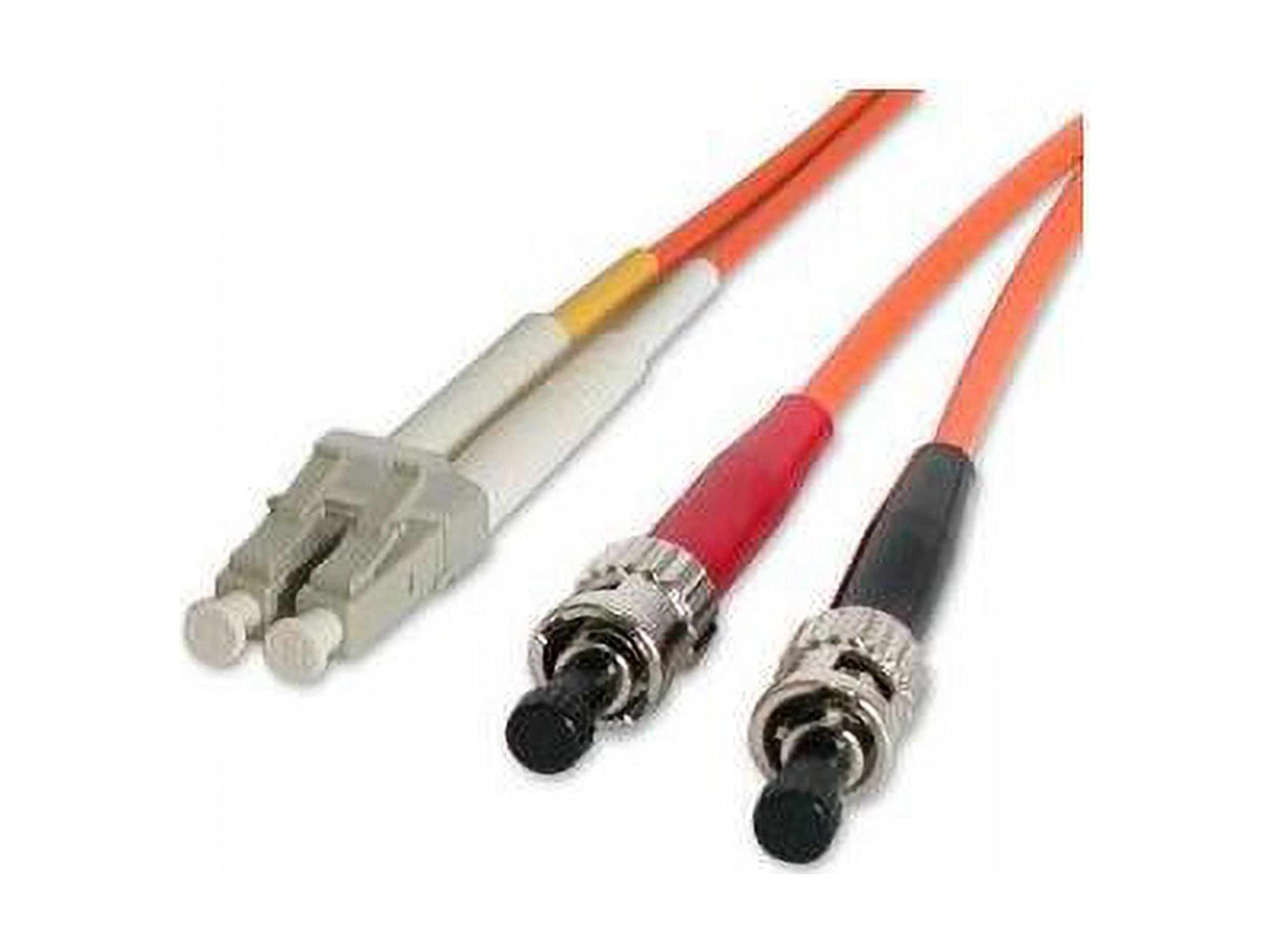 StarTech.com 7m Fiber Optic Cable - Multimode Duplex 62.5/125 - LSZH - LC/ST - OM1 - LC to ST Fiber Patch Cable - LC Male - ST Male - 22.97ft - Orange