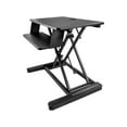 thumbnail image 1 of StarTech.com ARMSTSLG Sit Stand Desk Converter - For two Monitors up to 24" or One 30" Monitor - 35" Work Surface - Stand Up Desk - Sit to Stand Desk, 1 of 5