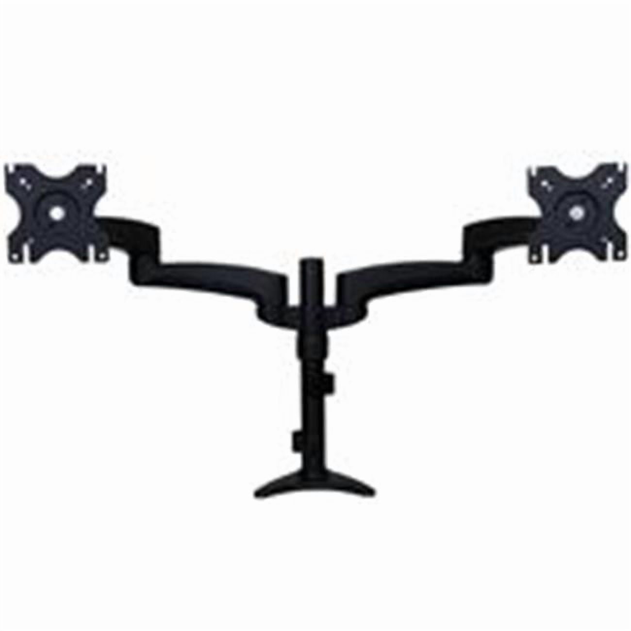 StarTech.com  Articulating Dual Monitor Arm Grommet Desk Mount - Black